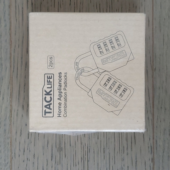 BNIB Padlock Tacklife Luggage Locks HCL1B 4 Digit Combination Lock - Picture 2 of 7